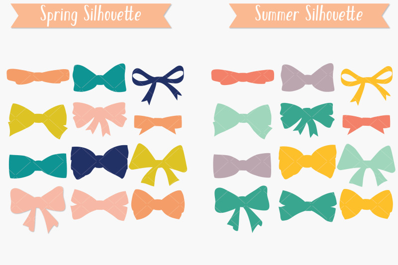 hand-drawn-bows-color-tie-illustration-ribbon-fashion-accessories