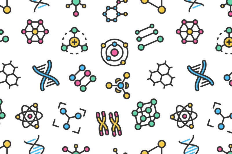 6-molecule-seamless-patterns