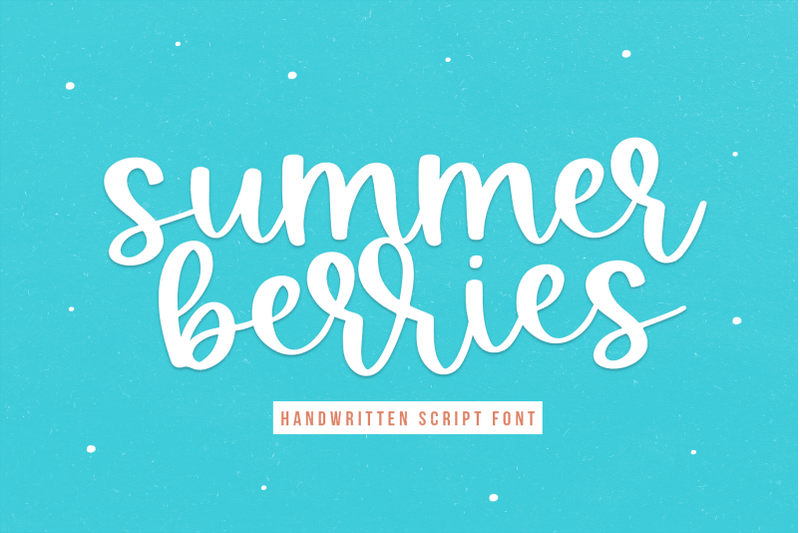 summer-berries-handwritten-script-font
