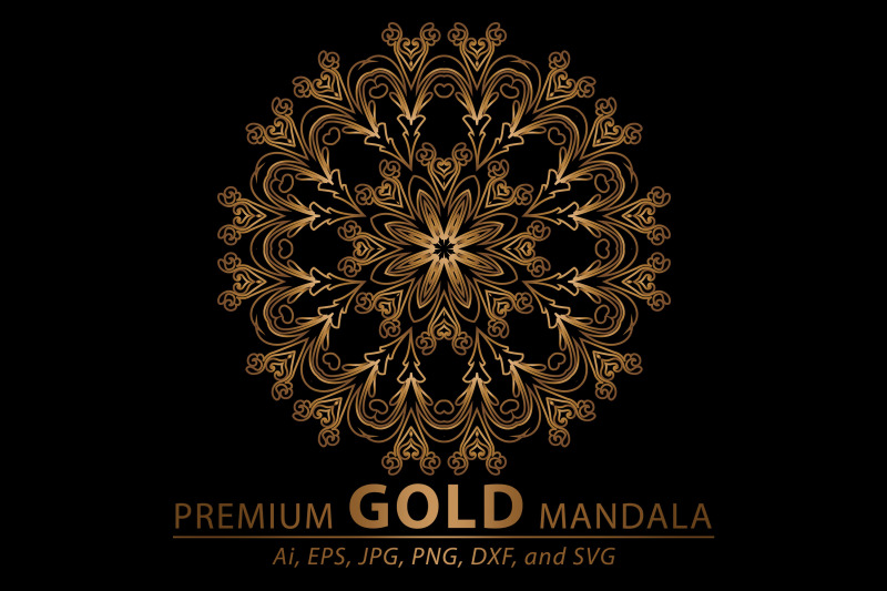 mandala-premium-gold-vector