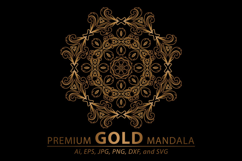 mandala-premium-gold-design