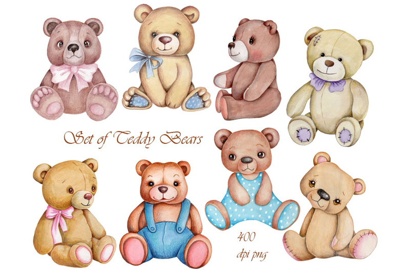 set-of-cute-teddy-bears-illustrations