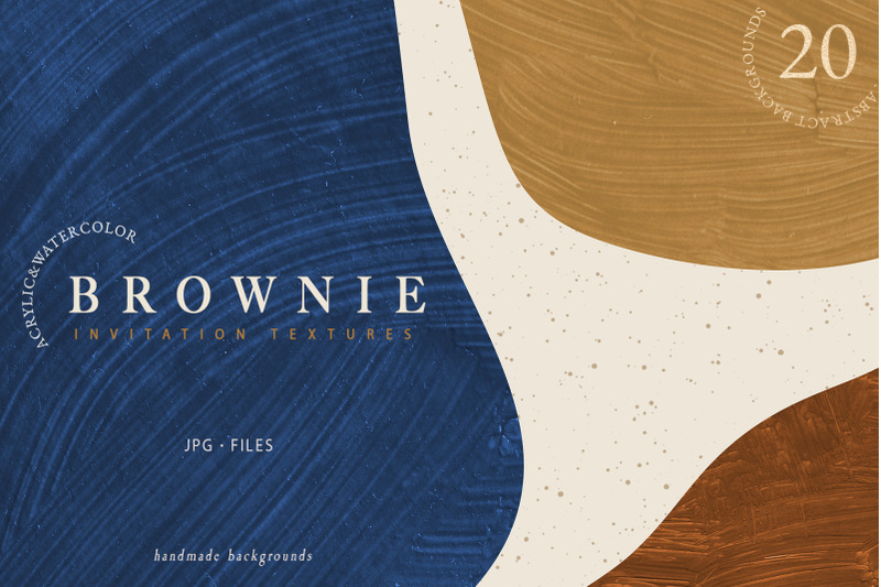 brownie-invitation-textures