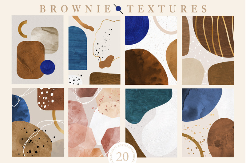 brownie-invitation-textures