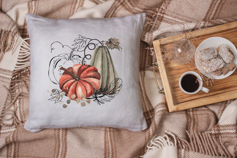 watercolor-autumn-pumpkins