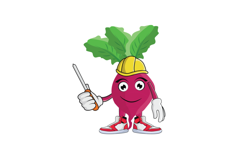 beet-construction-worker-fruit-cartoon-character