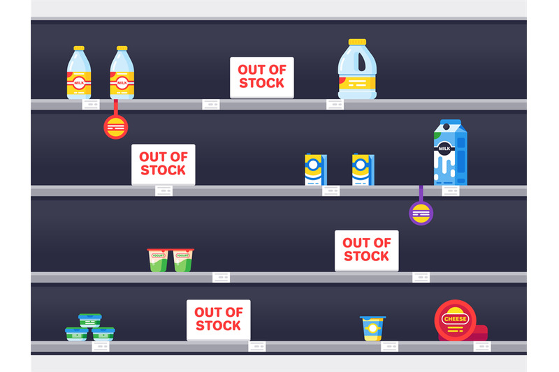 supermarket-shelf-interior-with-sold-out-products