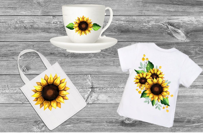 sunflower-clipart-watercolor