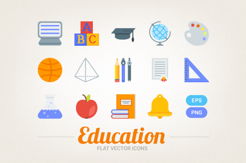 flat-educational-icons