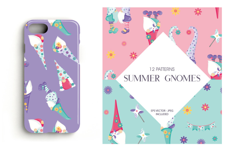 Download Summer Gnomes By Prettygrafik Design | TheHungryJPEG.com