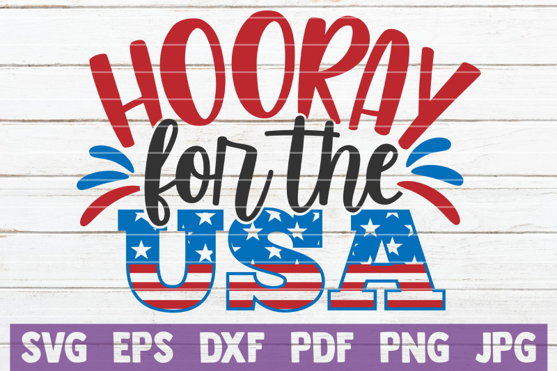 hooray-for-the-usa-svg-cut-file