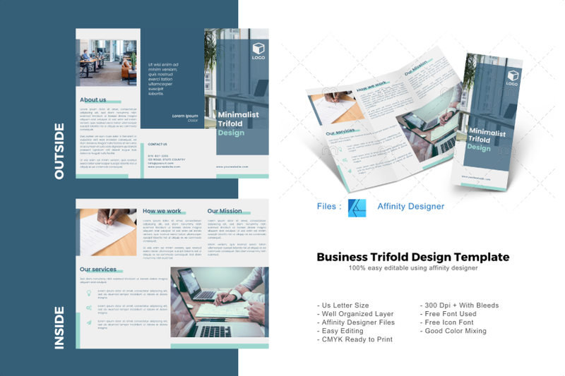 minimalist-trifold-brochure-template