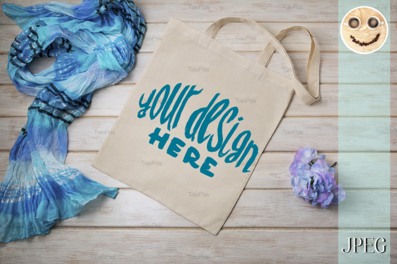 tote-bag-mockup-with-blue-scarf-and-flower