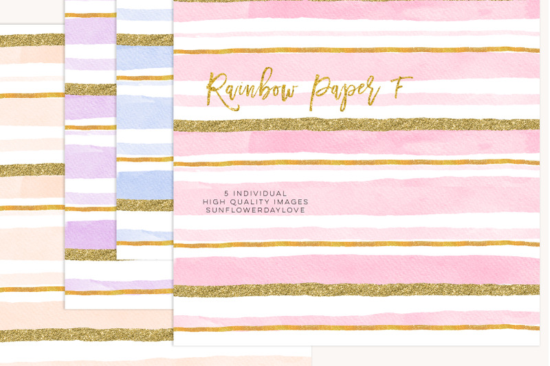 pink-gold-hand-drawn-clipart-spring-stripes-brush-strokes