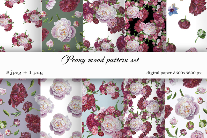 pink-flower-digital-paper-peonies