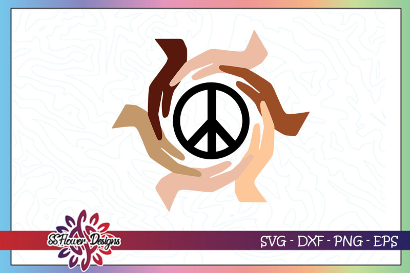 peace-america-round-hands-equality-svg