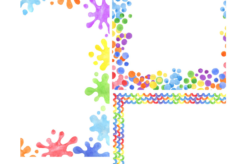watercolor-rainbow-frame-border-clipart-baby-shower-card-png