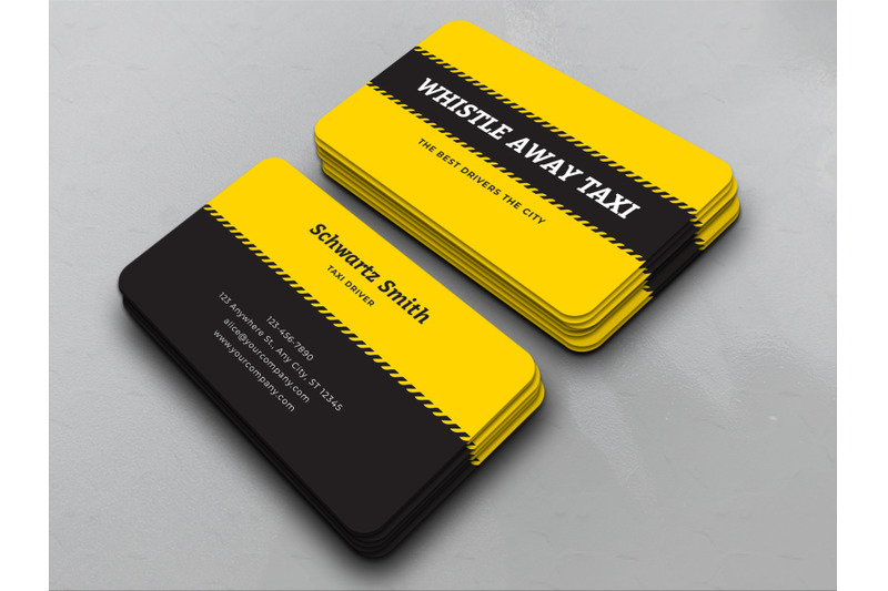 taxi-cab-service-business-card