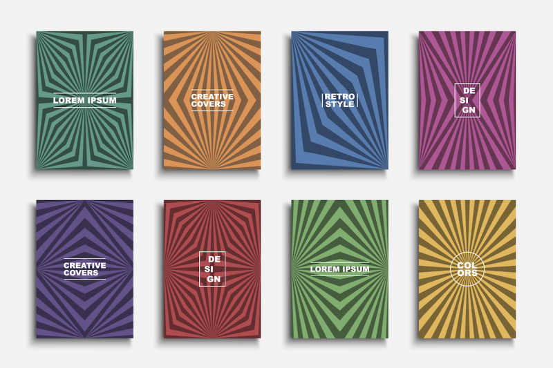 vintage-colorful-striped-covers