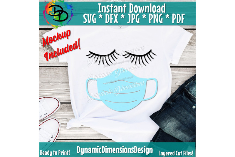 face-mask-svg-clipart-eyelashes-with-facemask-svg-file-silhouette-s