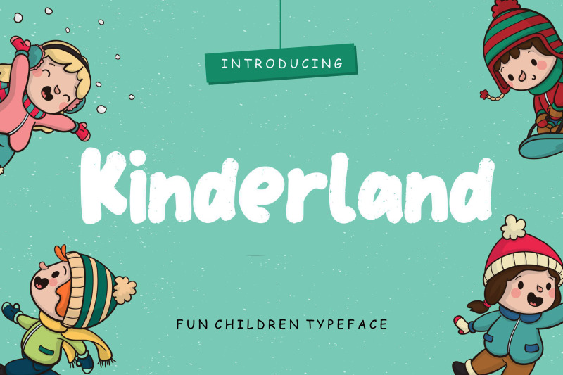 kinderland-fun-children-typeface