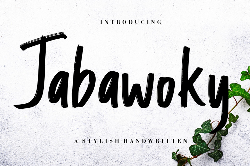 jabawoky-stylish-handwritten