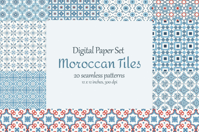 watercolor-moroccan-tiles-seamless-pattern
