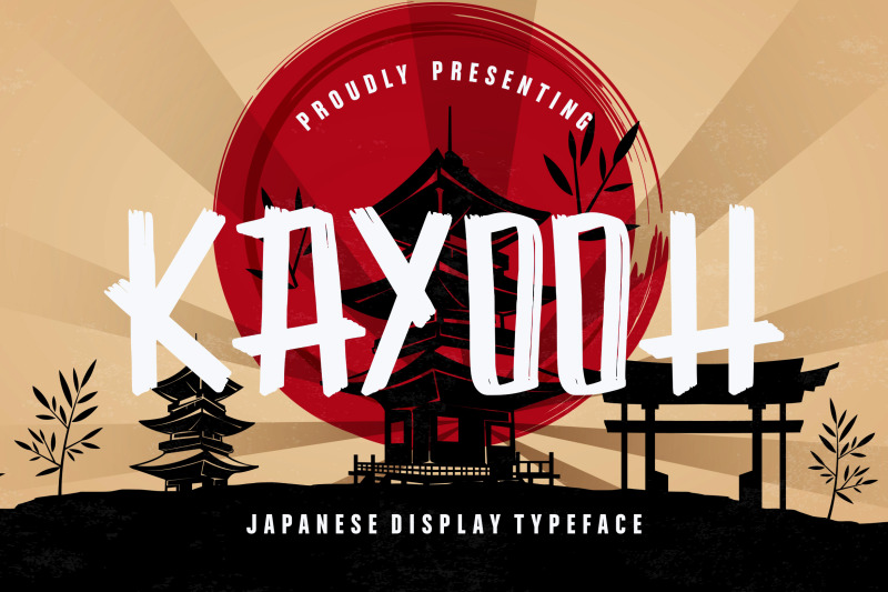 kayooh-japanese-display-typeface