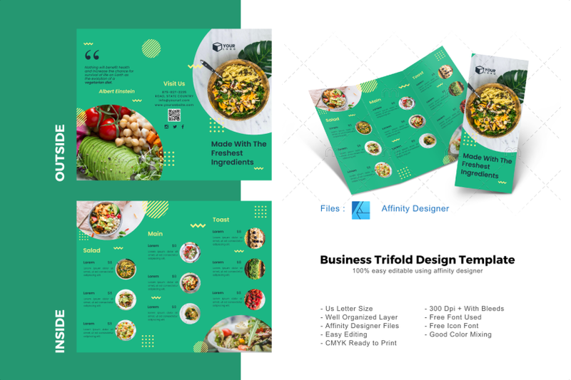 vegan-trifold-brochure-template