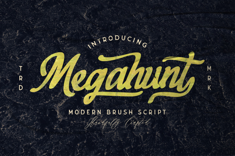 megahunt-brush-script-font