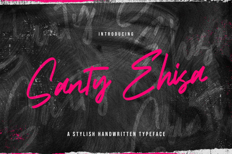 santy-ehisa-stylish-script-font