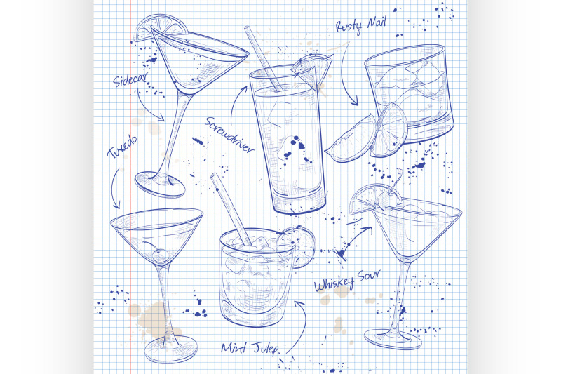 new-era-coctail-set-on-a-notebook-page