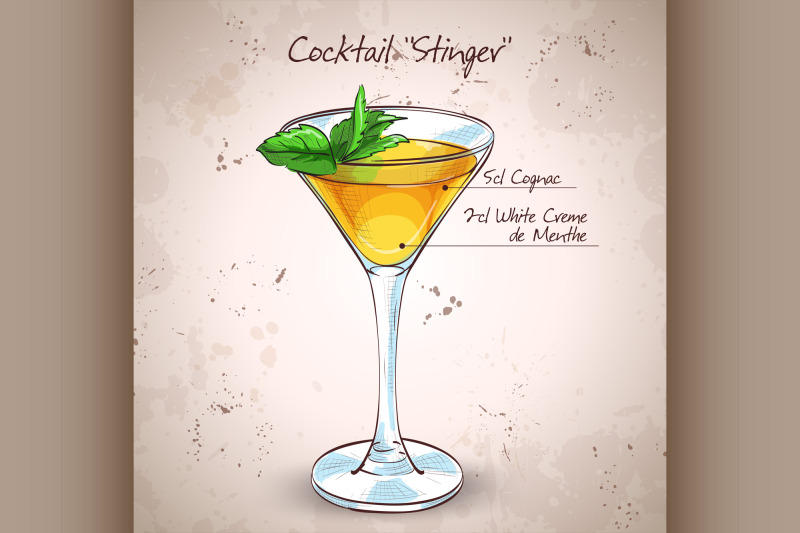 cocktail-alcoholic-stinger