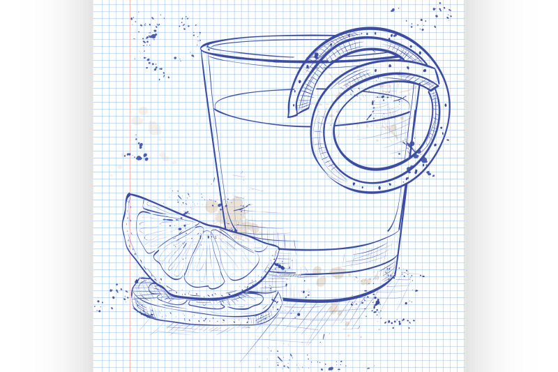 classic-sazerac-cocktail-on-a-notebook-page