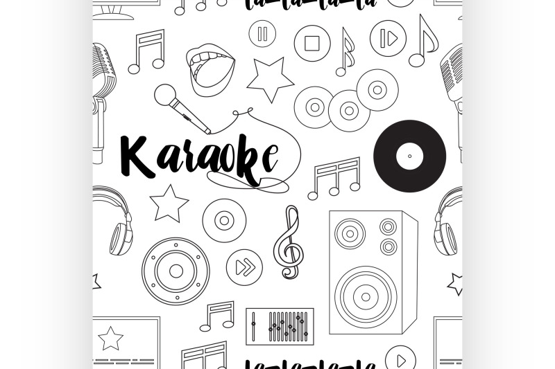 theme-of-karaoke-pattern