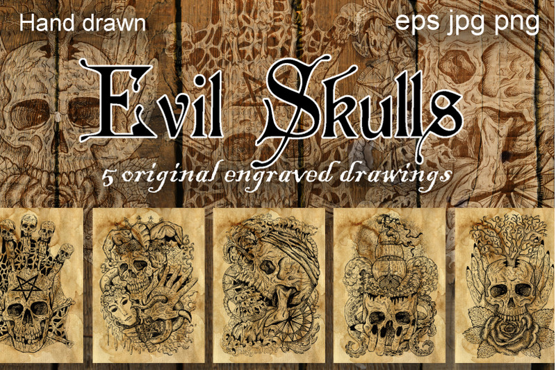 evil-skulls-collecion