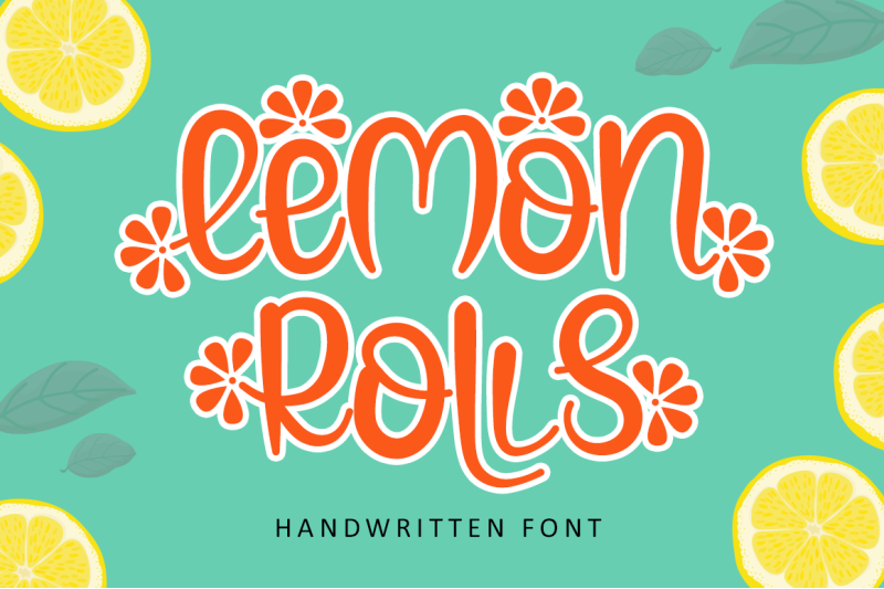 lemon-rolls-a-cute-and-quirky-font