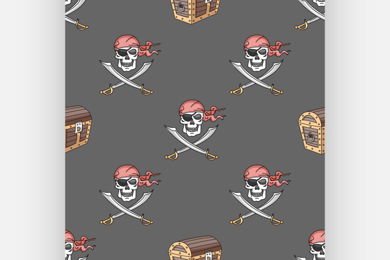 hand-drawn-pirate-seamless-pattern