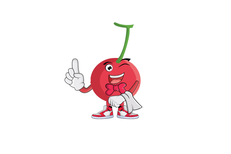 cherry-fruit-bartender-cartoon-character-design