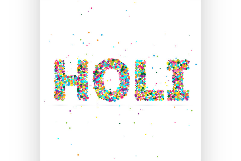 holi-word-consisting-of-colored-particles