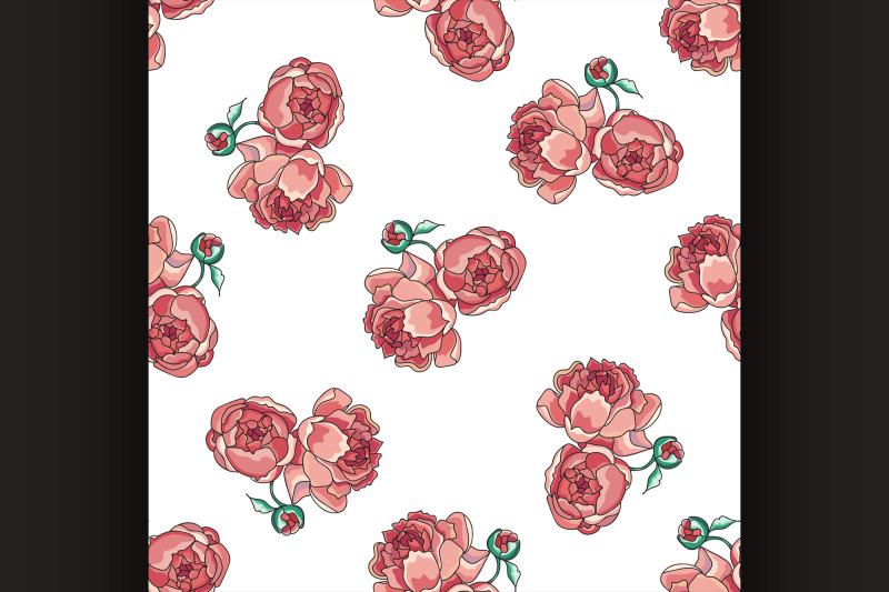 rosy-peony-pattern