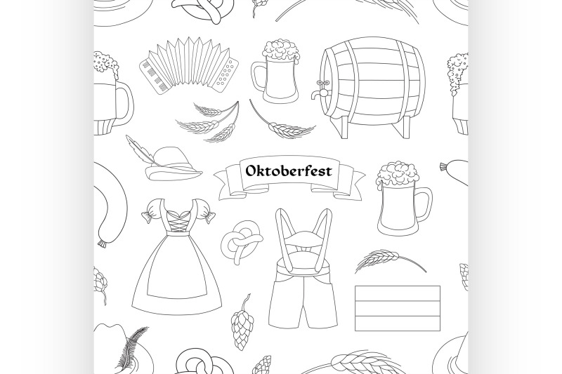 oktoberfest-pattern-germany-elements