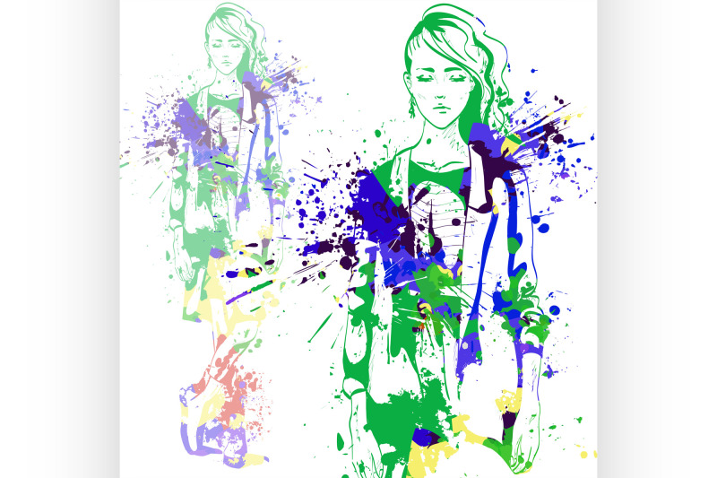 fashion-look-girl-with-color-splashes