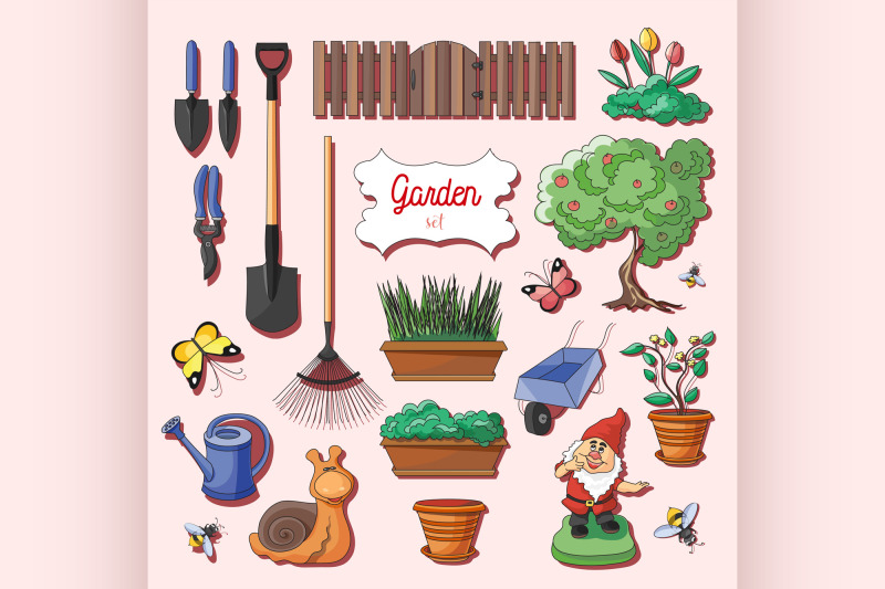 gardening-icons-set