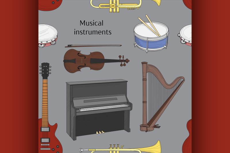 musical-instruments-pattern