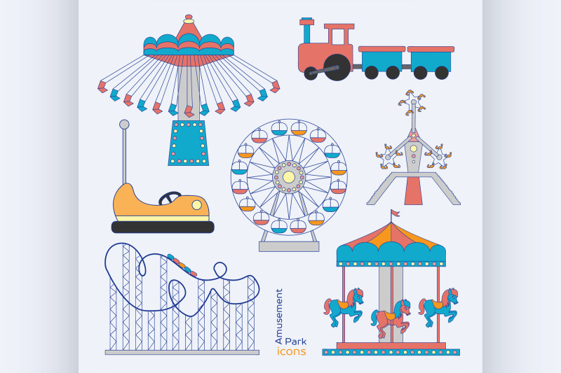 amusement-park-icons