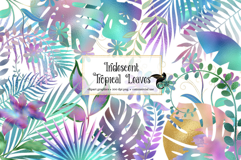 iridescent-leaf-clipart