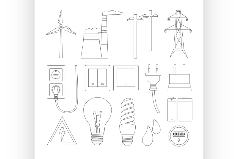 energy-electricity-power-icons