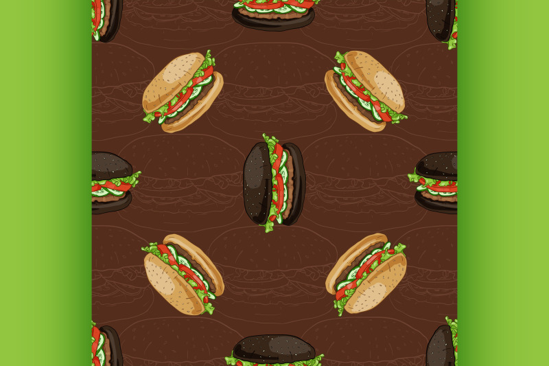 seamless-pattern-of-two-types-burger