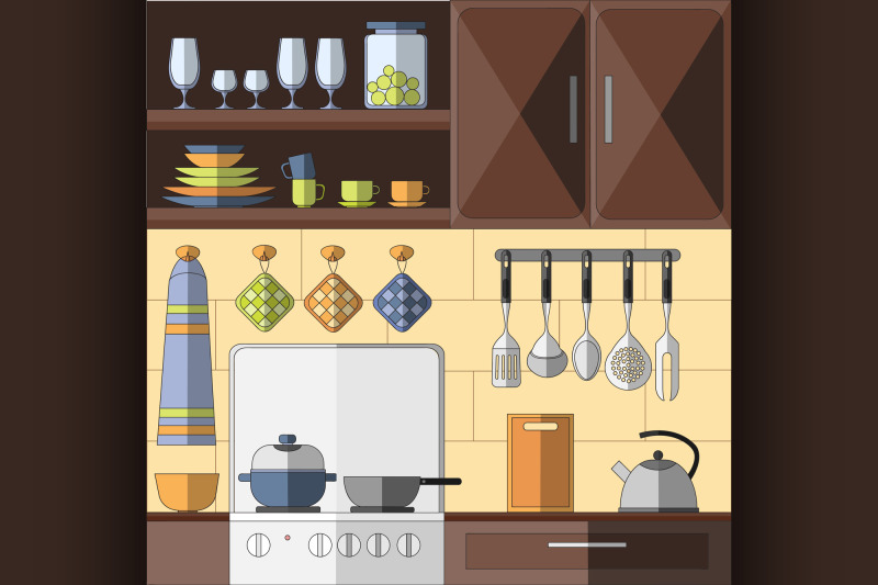 cooking-tools-and-items-set